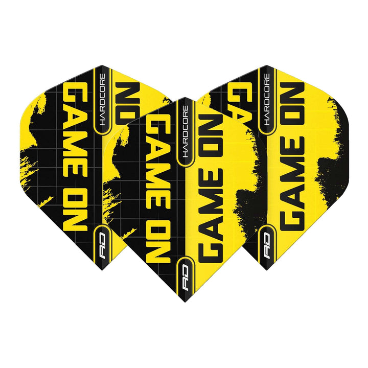 Red Dragon Hardcore Radical Game On Dart Flights Standard / Yellow Flights