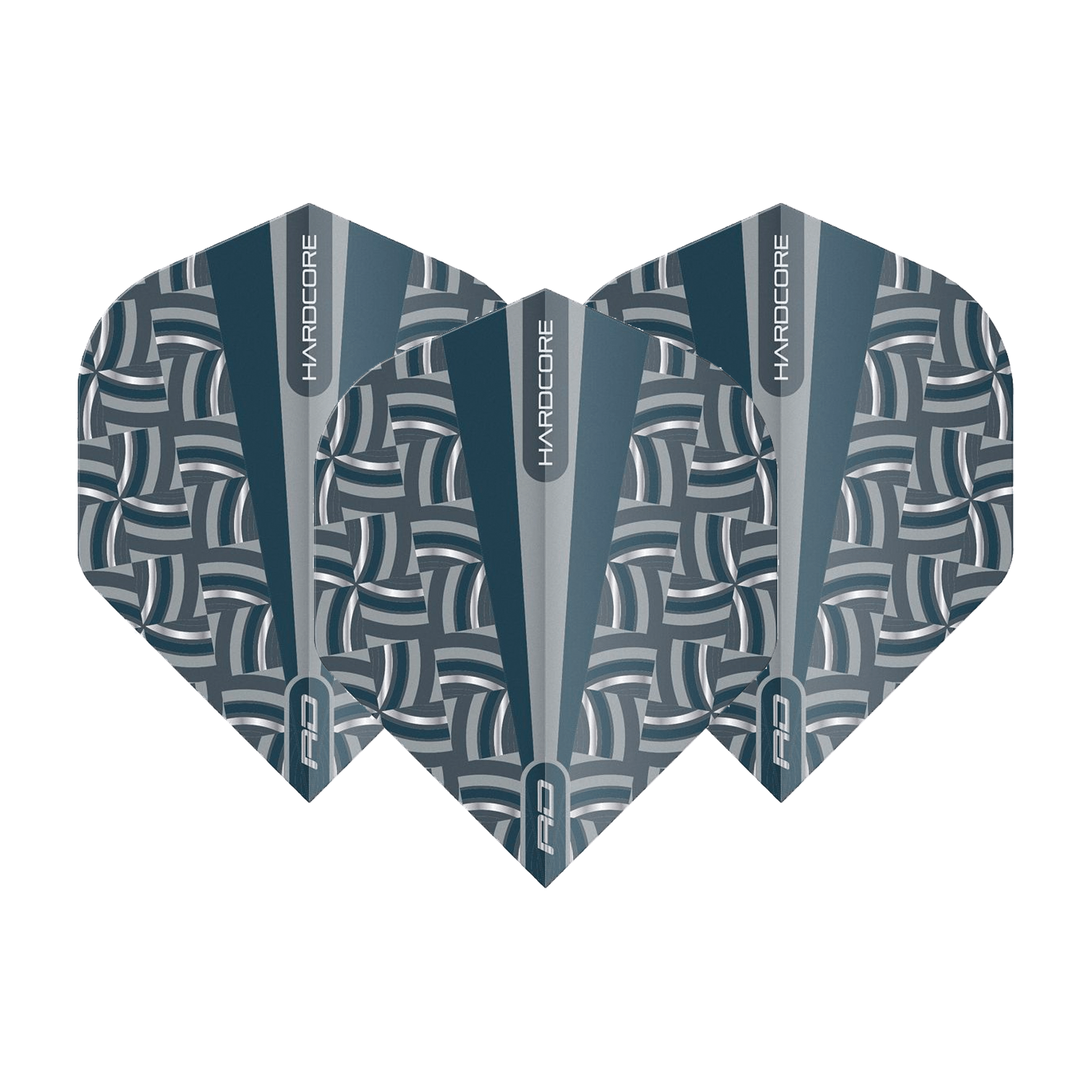 Red Dragon Hardcore Radical Rope Standard Dart Flights Grey Flights