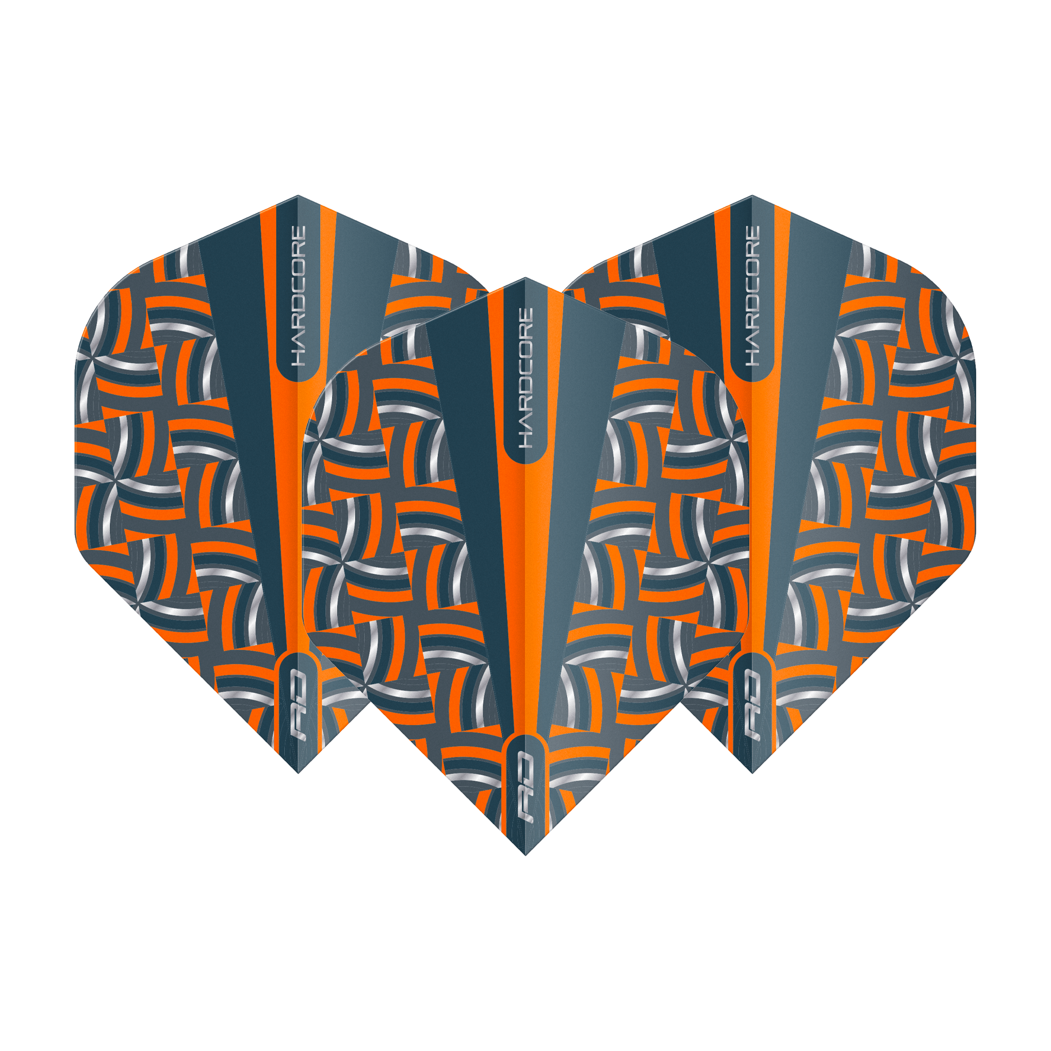 Red Dragon Hardcore Radical Rope Standard Dart Flights Orange Flights