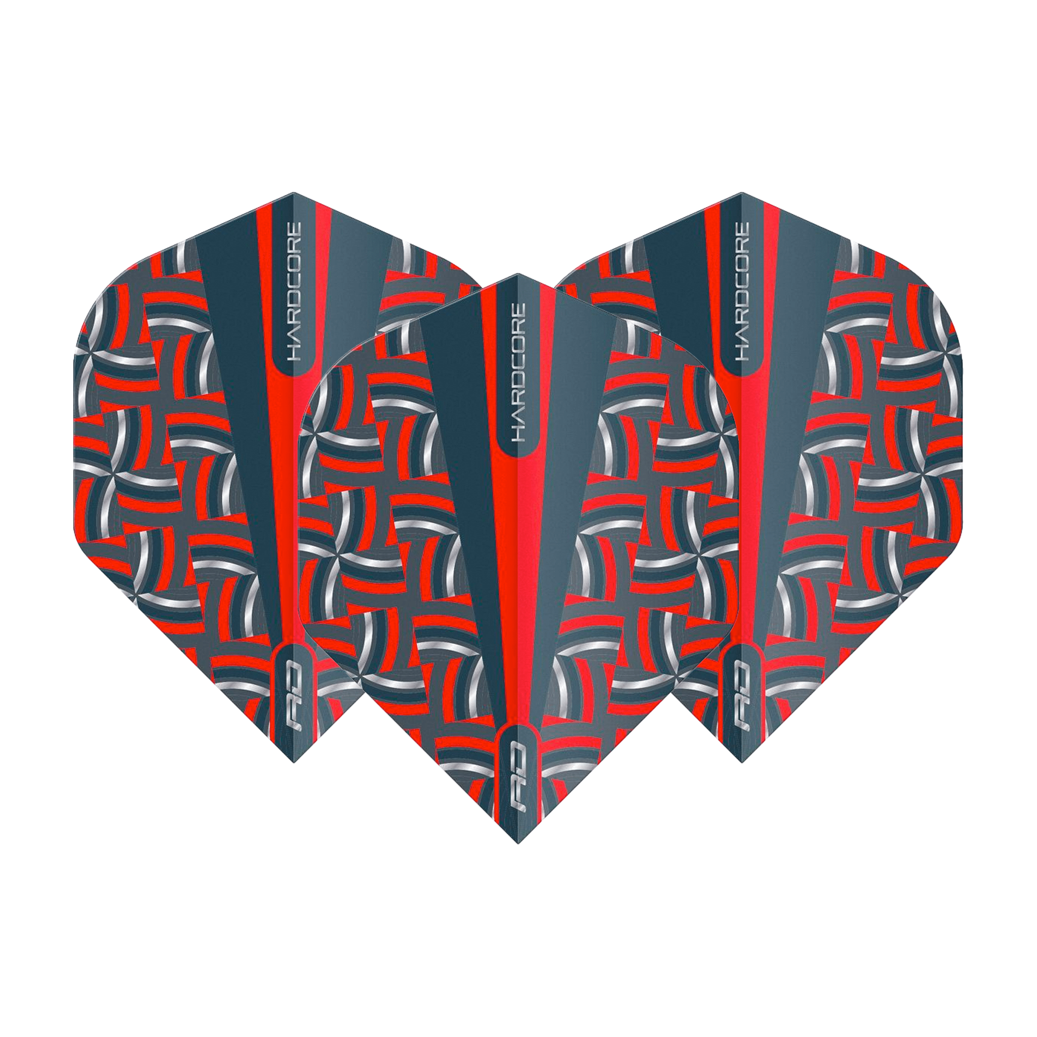 Red Dragon Hardcore Radical Rope Standard Dart Flights Red Flights