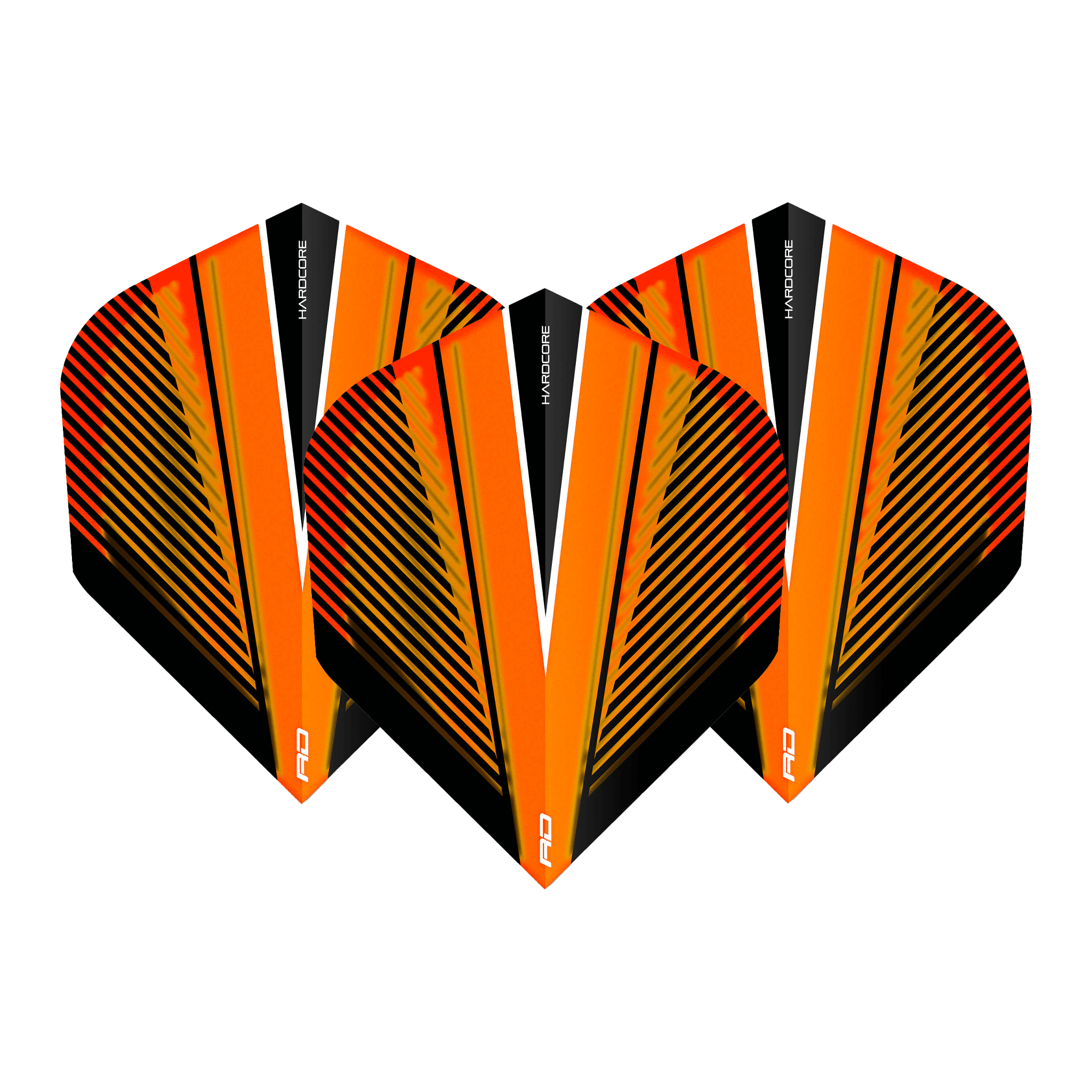 Red Dragon Hardcore Radical V Standard Dart Flights Orange Flights