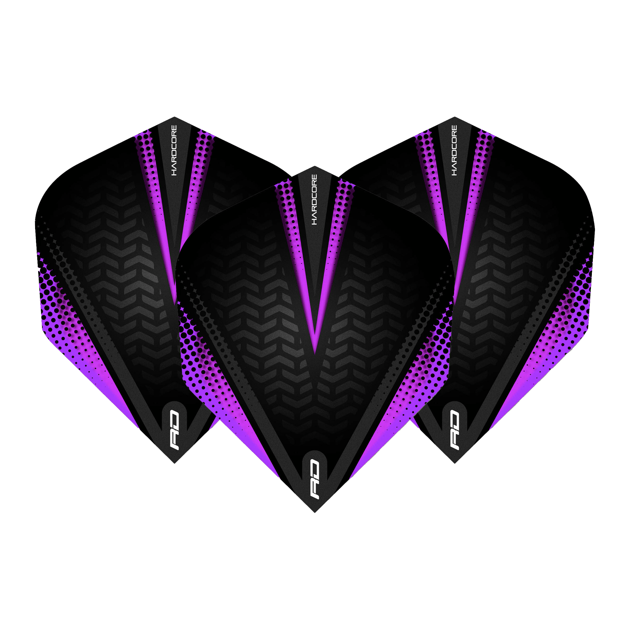 Red Dragon Hardcore Radical V Standard Dart Flights Purple Flights