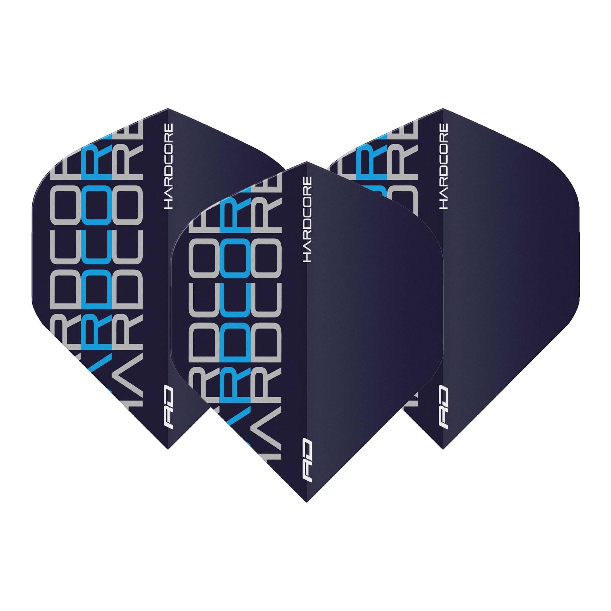 Red Dragon Hardcore XT Triple Dart Flights Standard / Blue Flights