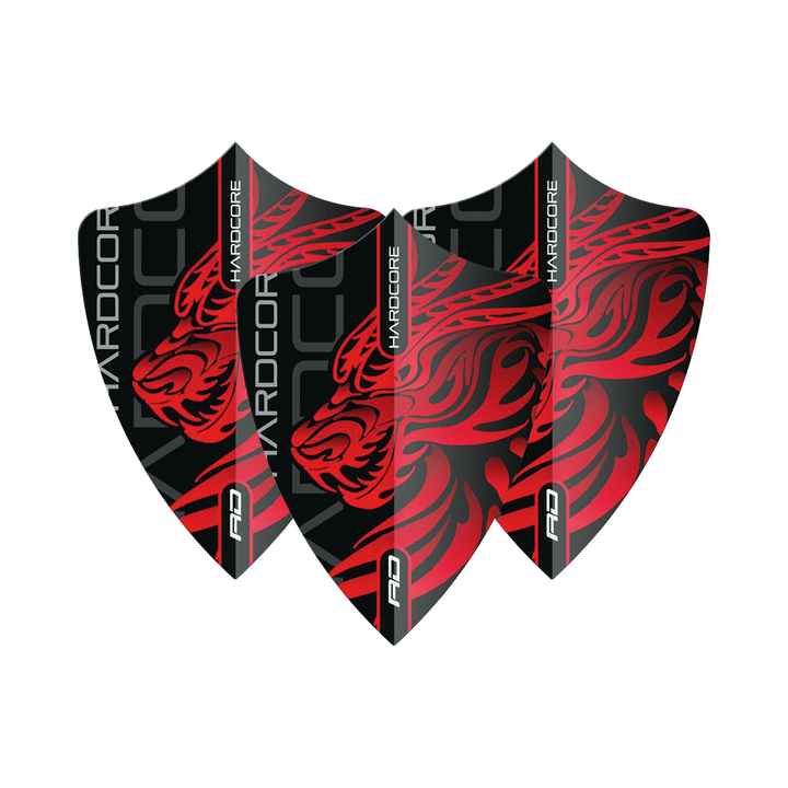 Red Dragon Jonny Clayton Hardcore Dragon Flights Red / Freestyle Flights