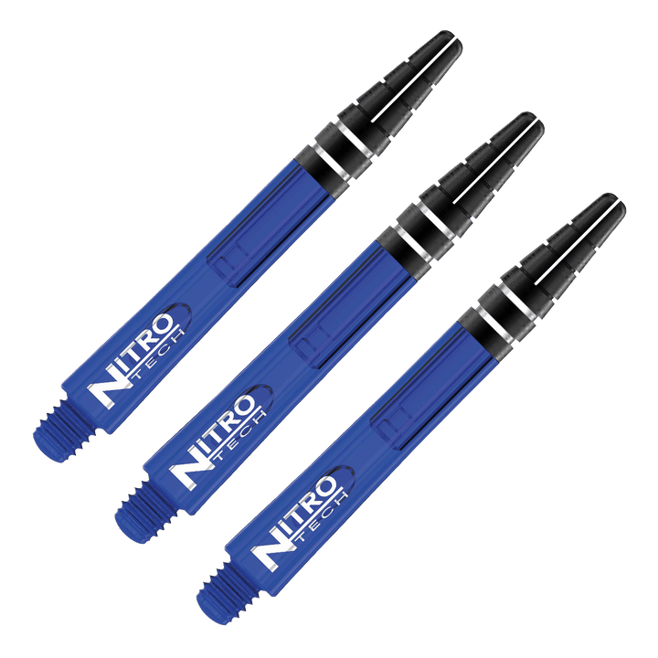 Red Dragon Nitrotech Polycarbonate Dart Shafts Blue / Medium (42mm) Shafts