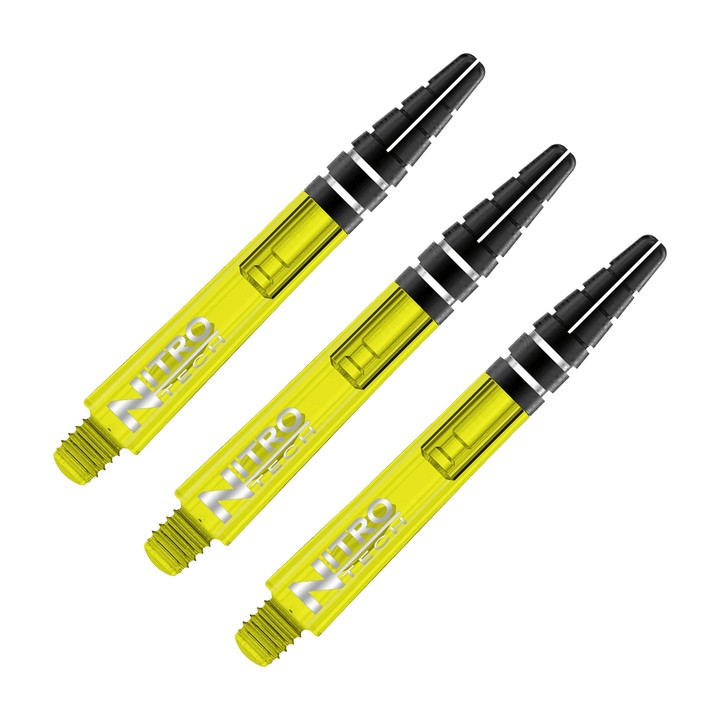 Red Dragon Nitrotech - Polycarbonate Dart Shafts Intermediate (39mm) / Yellow Shafts
