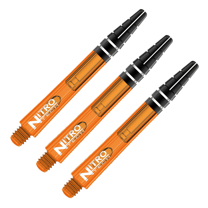 Red Dragon Nitrotech Polycarbonate Dart Shafts Orange / Medium (42mm) Shafts