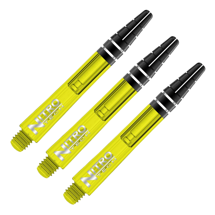 Red Dragon Nitrotech Polycarbonate Dart Shafts Yellow / Medium (42mm) Shafts
