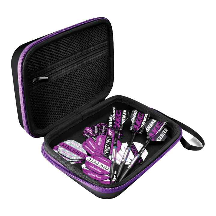 Red Dragon Peter Wright Firestone III Darts Case Black Cases