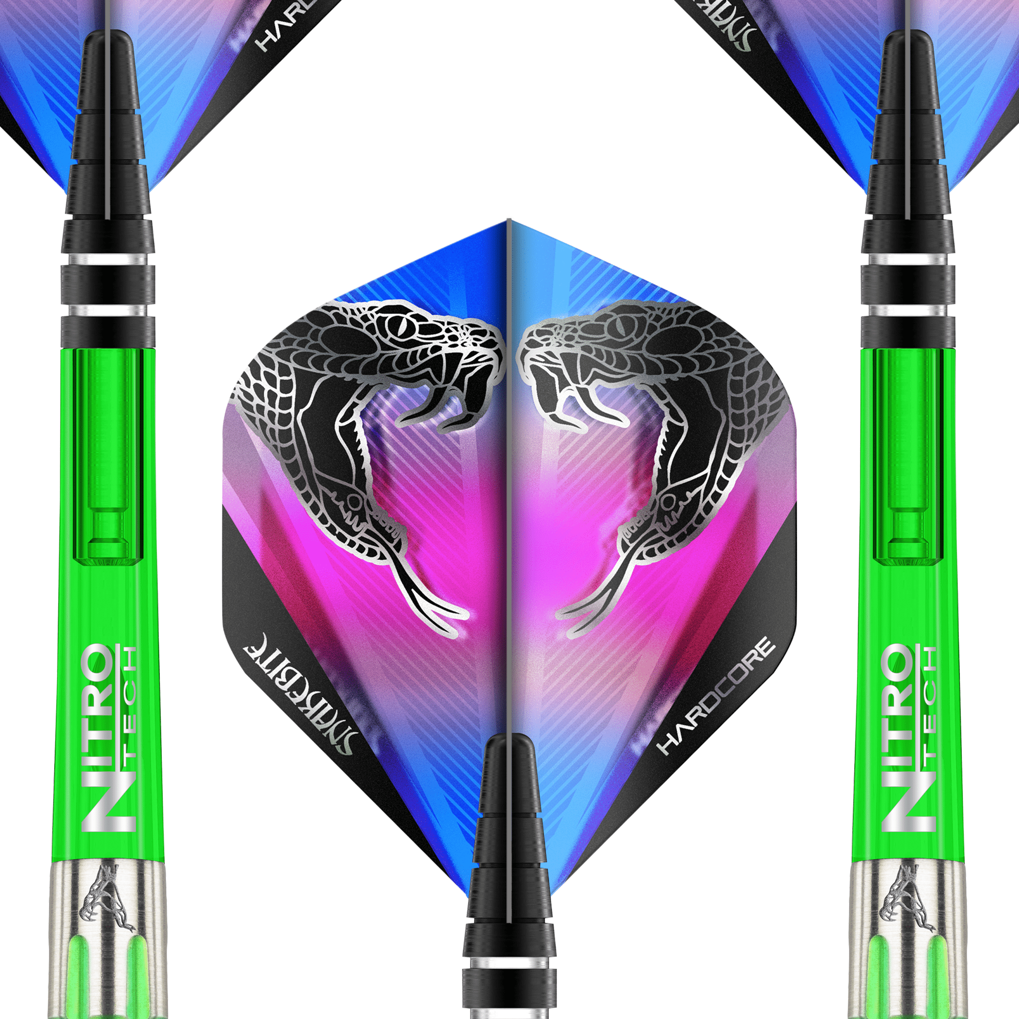 Red Dragon Peter Wright Mamba 2 - 90% Tungsten Soft Tip Darts Darts
