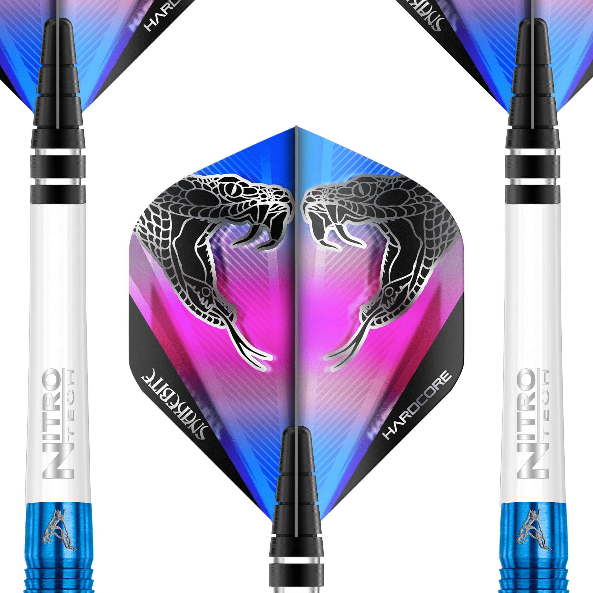 Red Dragon Peter Wright PL15 Blue - 90% Tungsten Soft Tip Darts 18 Grams Darts