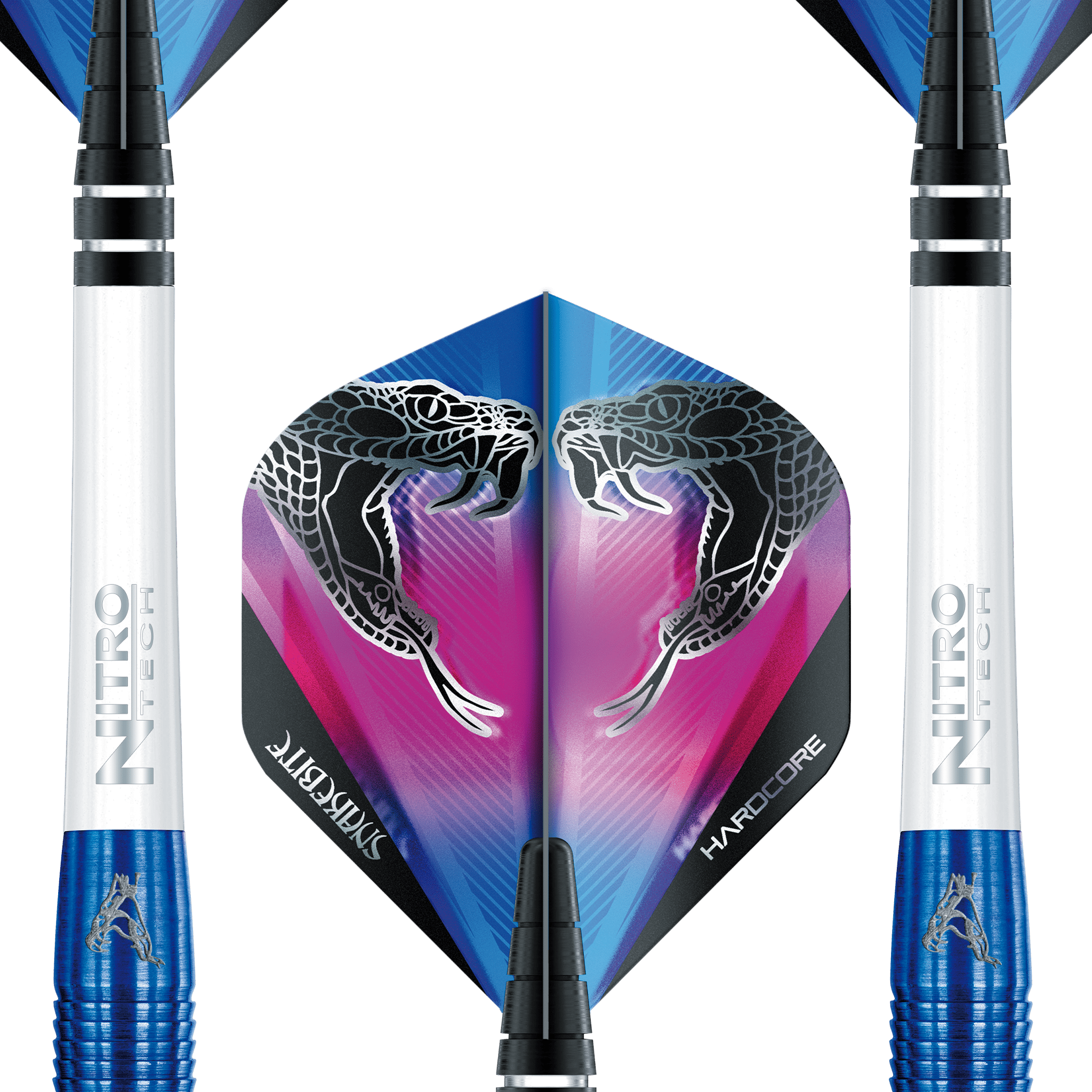 Red Dragon Peter Wright PL15 Blue Steel Tip Darts - 90% Tungsten - 22 Grams Darts
