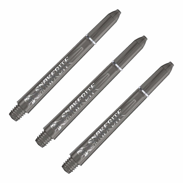 Red Dragon Peter Wright Snakebite Signature - Polycarbonate Dart Shafts Medium (48mm) / Black Shafts