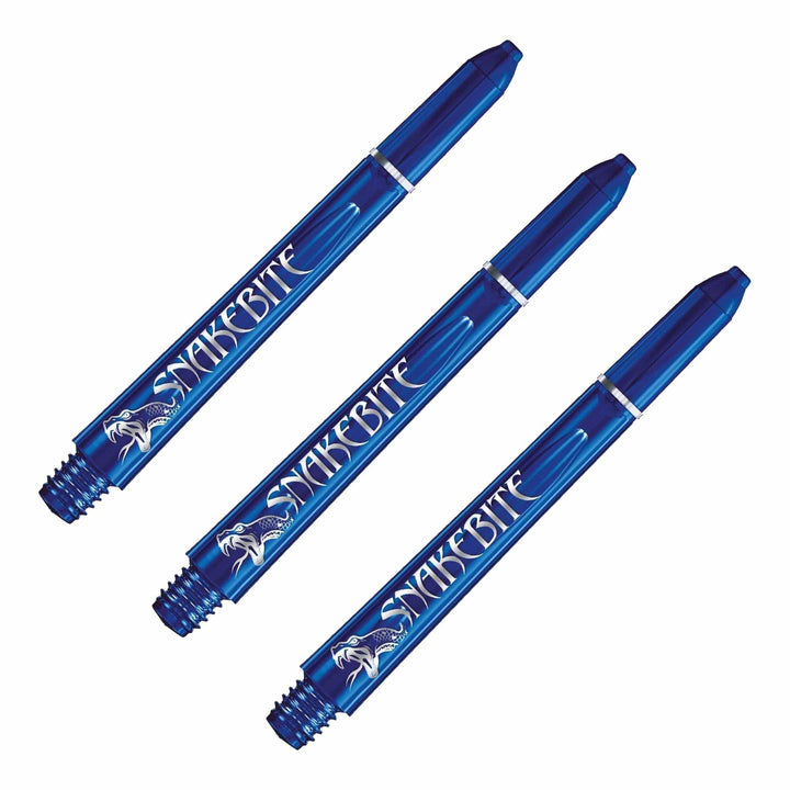 Red Dragon Peter Wright Snakebite Signature - Polycarbonate Dart Shafts Medium (48mm) / Blue Shafts