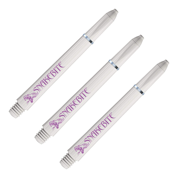 Red Dragon Peter Wright Snakebite Signature - Polycarbonate Dart Shafts Medium (48mm) / White Shafts