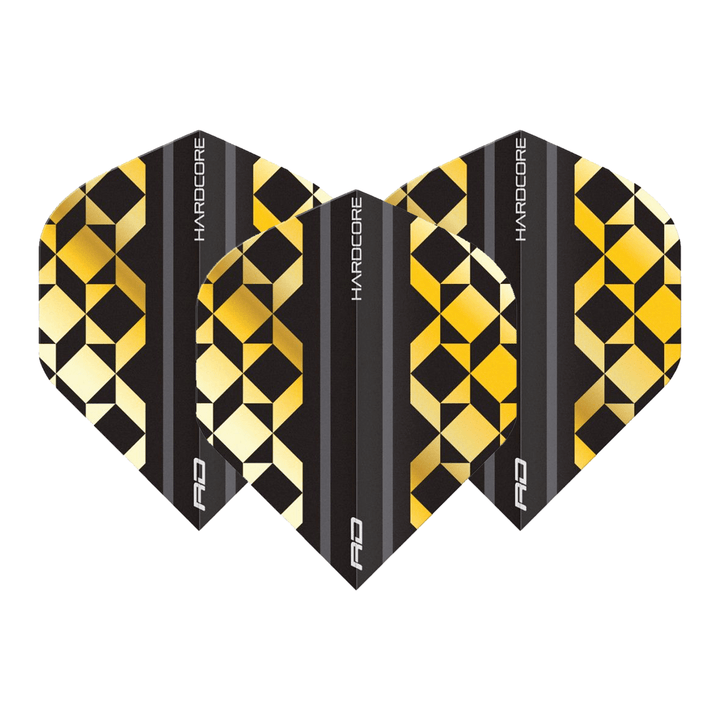 Red Dragon Premium Gold - Hardcore Dart Flights Flights
