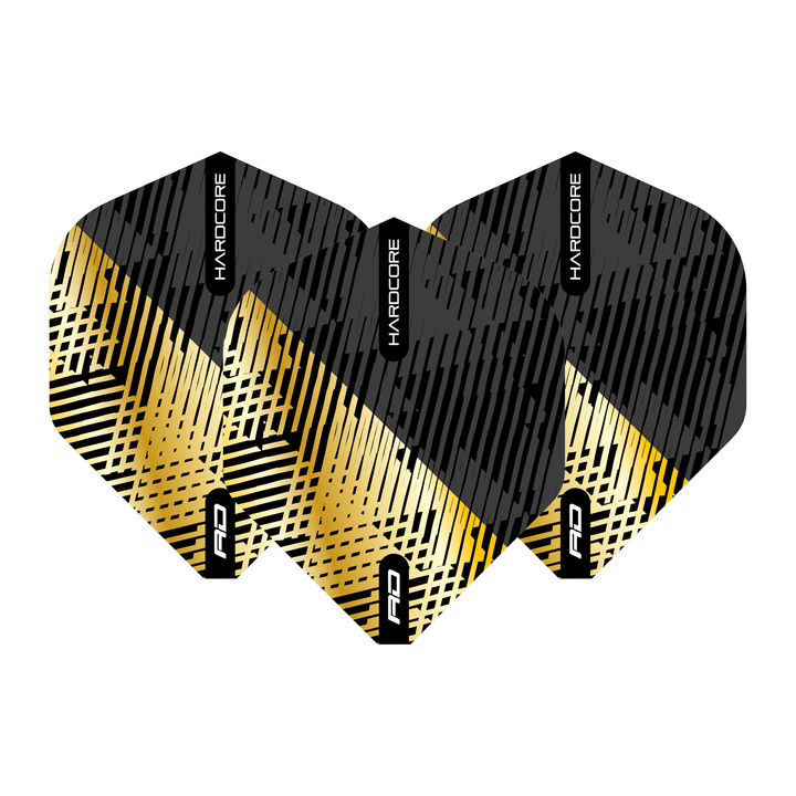Red Dragon Premium Gold - Hardcore Dart Flights Flights