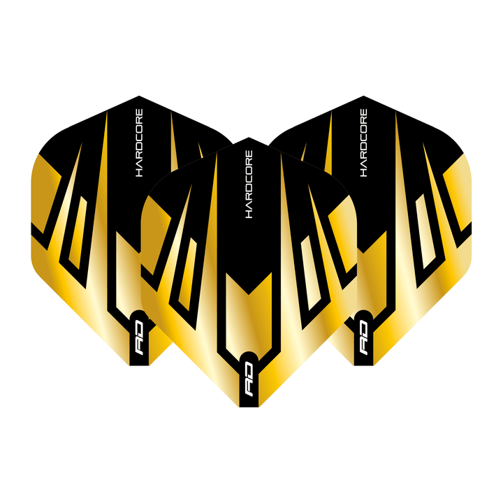 Red Dragon Premium Gold - Hardcore Dart Flights Flights