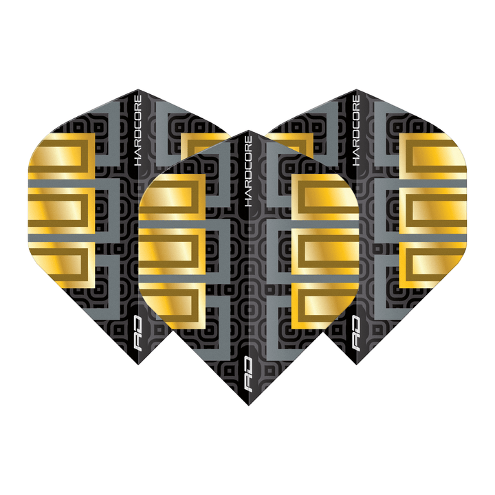 Red Dragon Premium Gold - Hardcore Dart Flights Flights