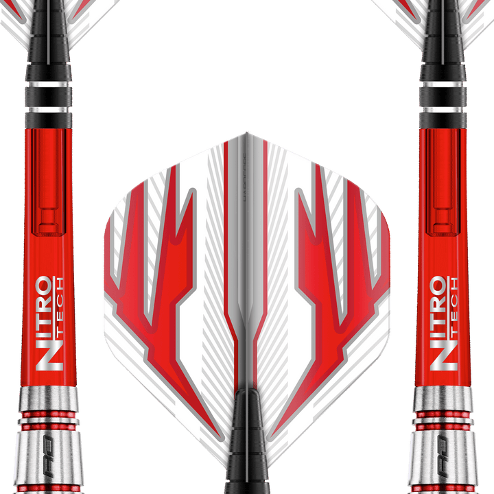 Red Dragon Reflex Steel Tip Darts - 90% Tungsten - 24 Grams Darts