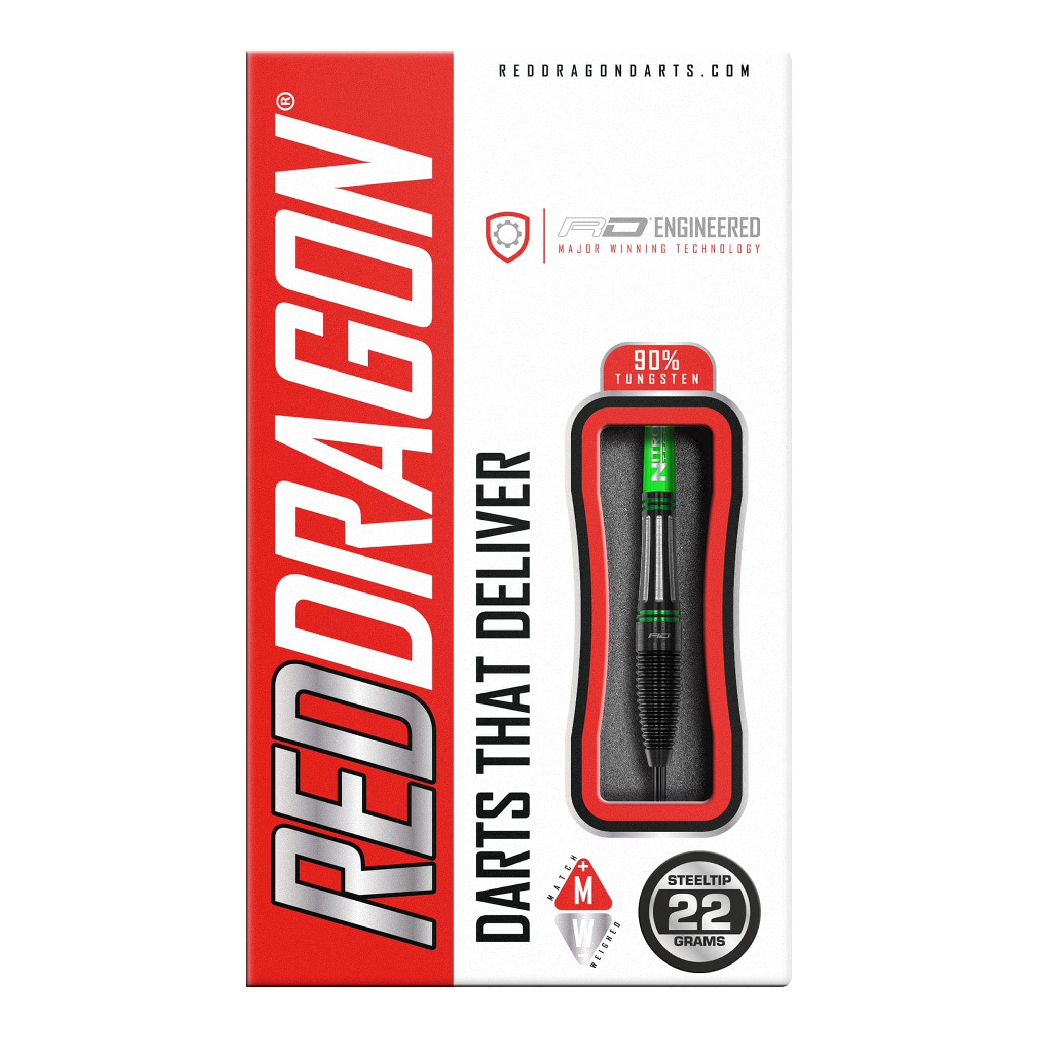 Red Dragon Slipstream - 90% Tungsten Steel Tip Darts Darts