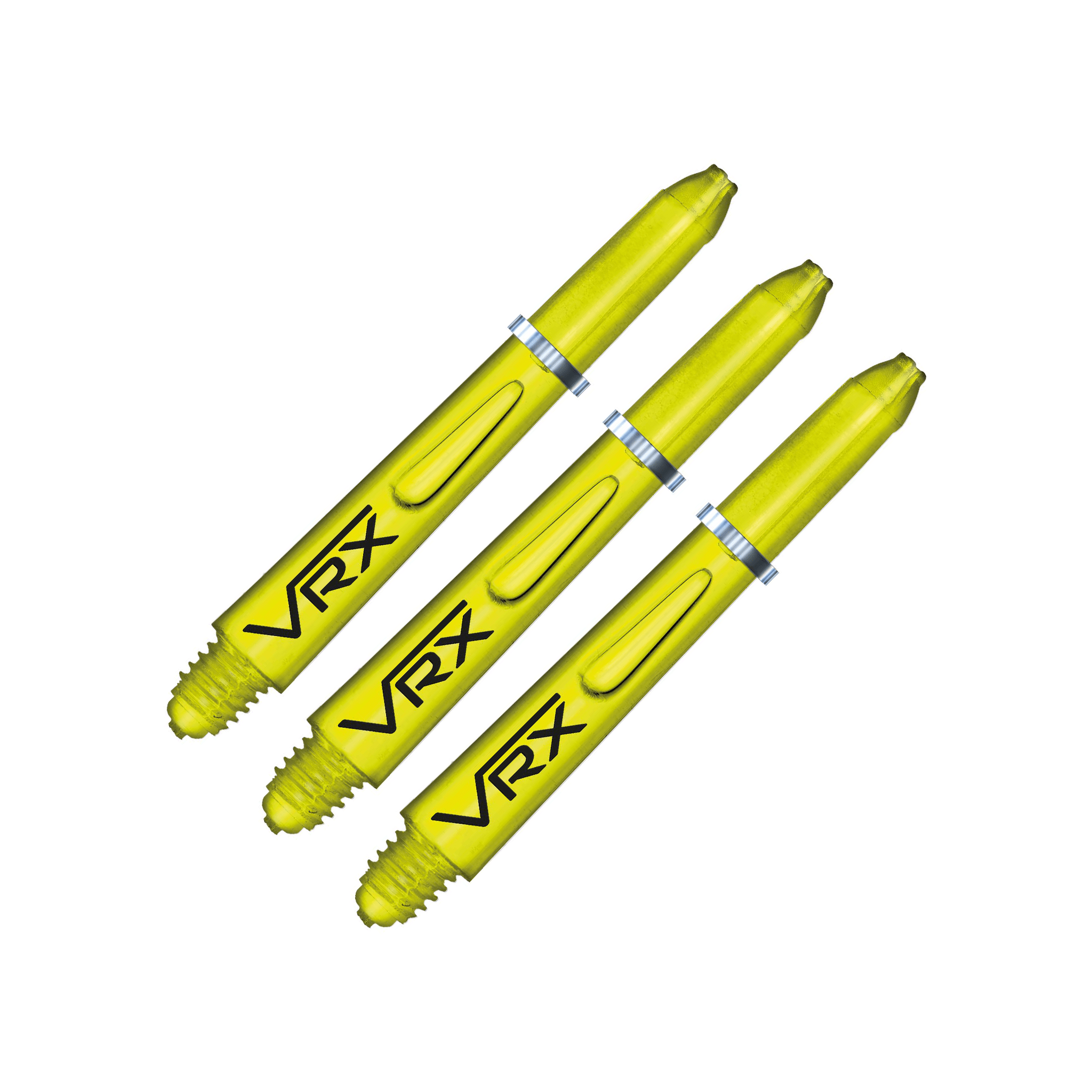 Red Dragon VRX Short (35mm) Polycarbonate Dart Shafts Yellow Shafts