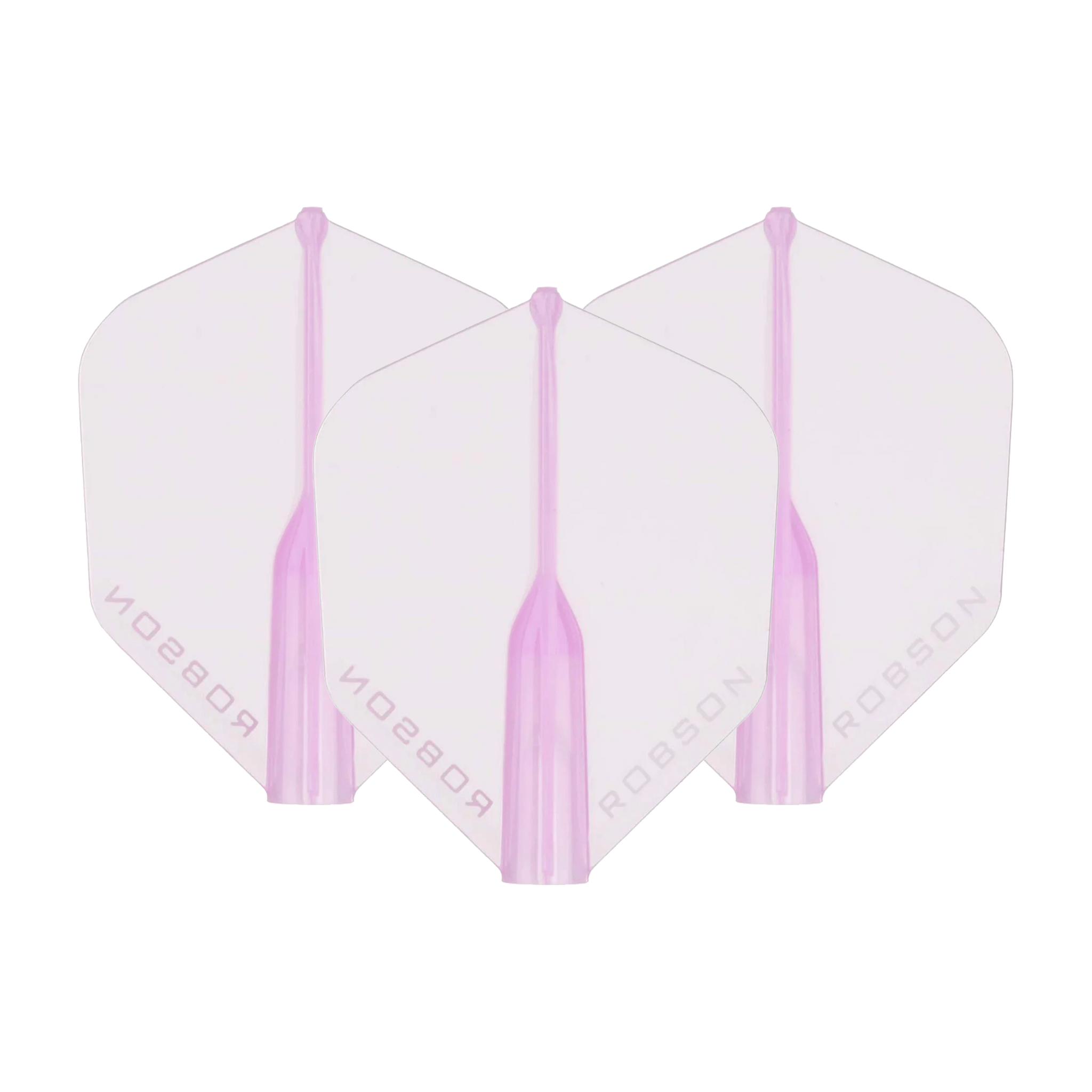 Robson Robson Plus - Moulded Dart Flights Standard / Pink Crystal Flights