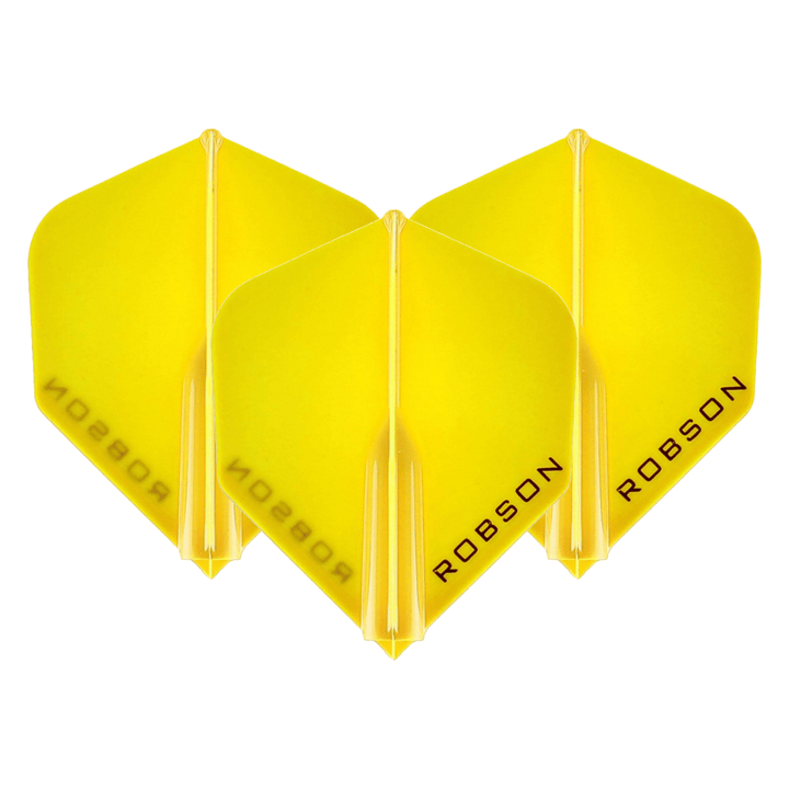 Robson Robson Plus - Moulded Dart Flights Standard / Yellow Flights