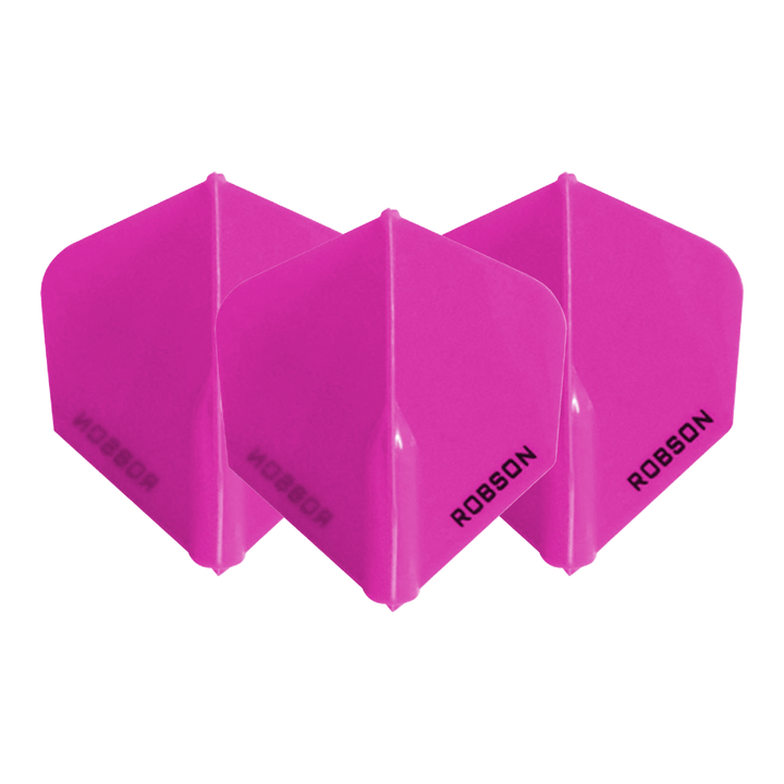 Robson Robson Plus Standard Moulded Dart Flights Pink Flights