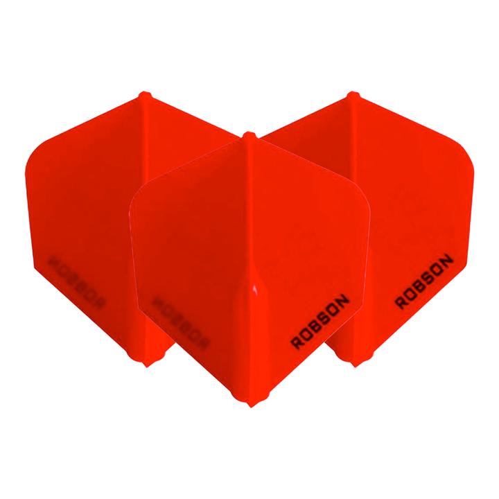 Robson Robson Plus Standard Moulded Dart Flights Red Flights