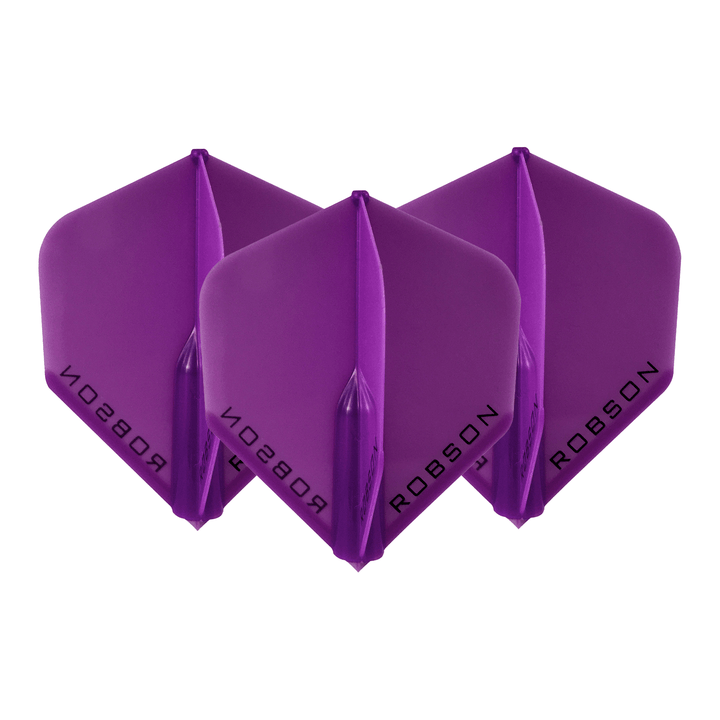 Robson Robson Plus Standard Moulded Dart Flights Violet Flights