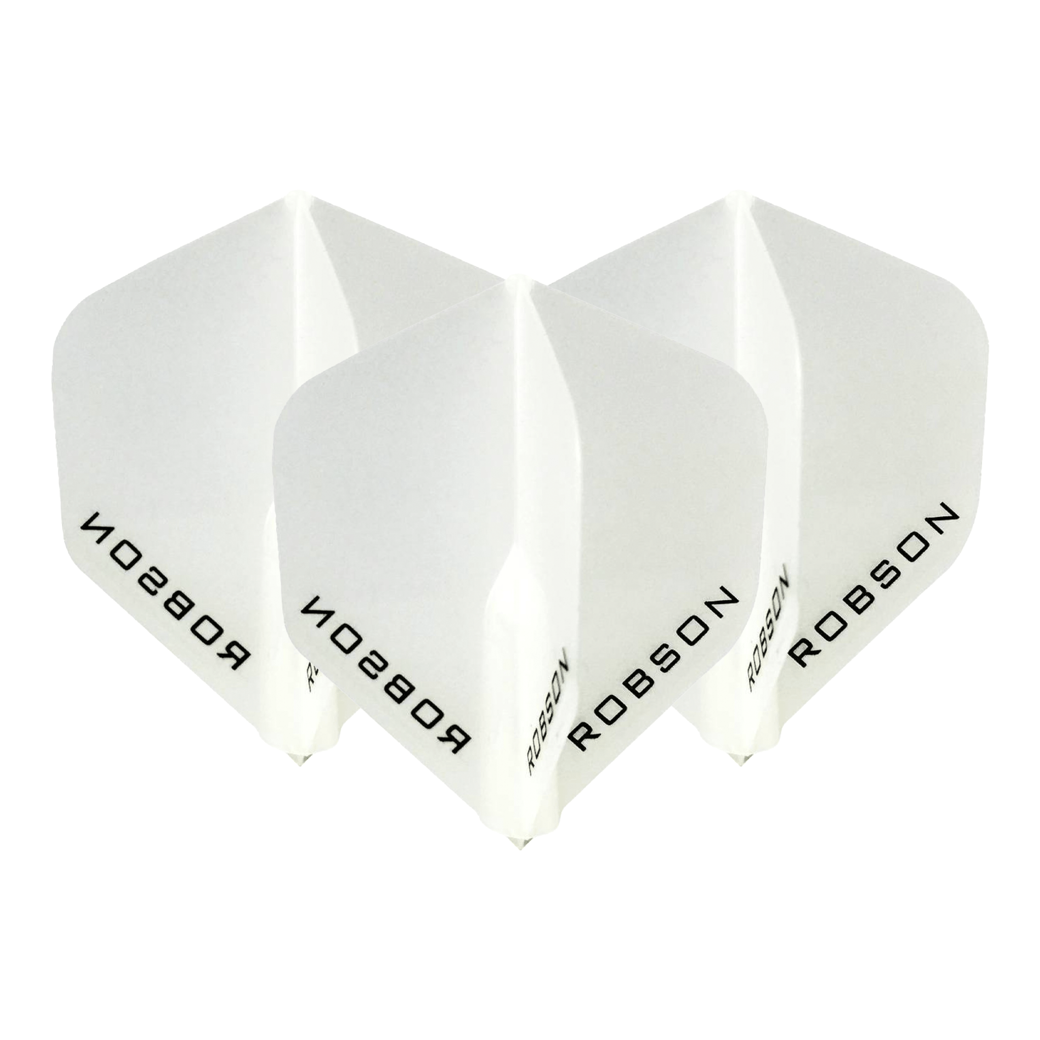 Robson Robson Plus Standard Moulded Dart Flights White Flights