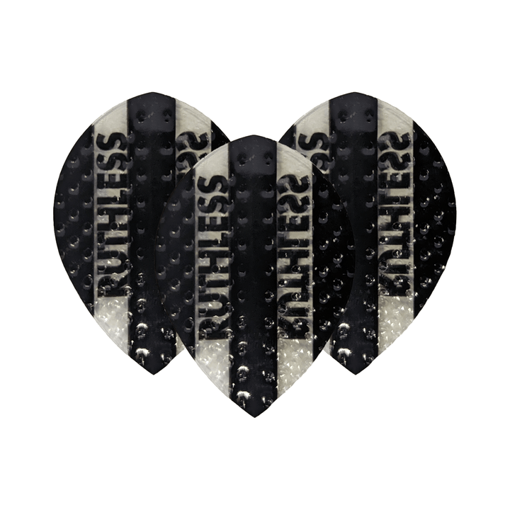 Ruthless Ruthless Embossed Dart Flights Black / Pear Flights
