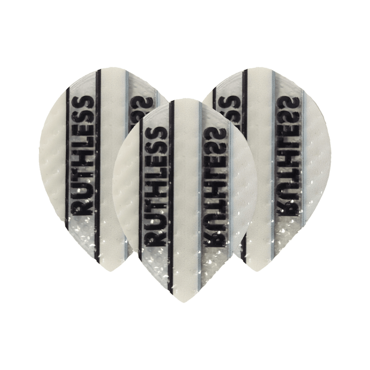 Ruthless Ruthless Embossed Dart Flights White / Pear Flights