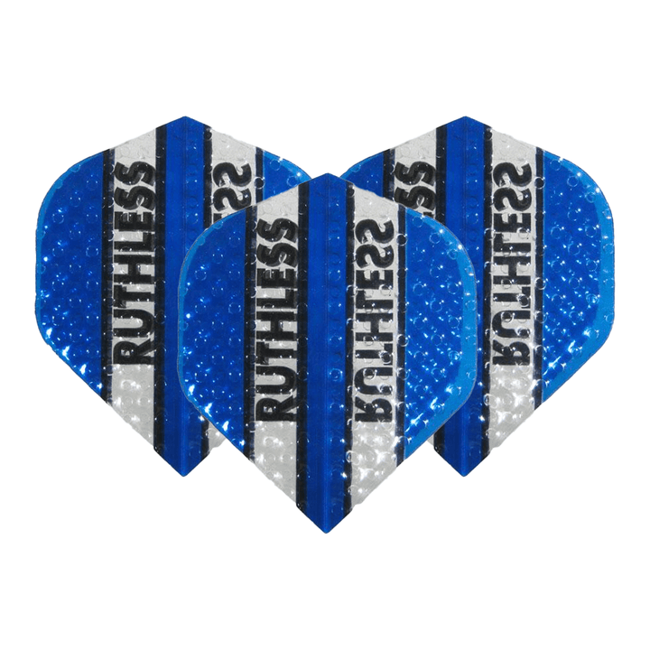 Ruthless Ruthless Embossed Standard Dart Flights Blue Flights