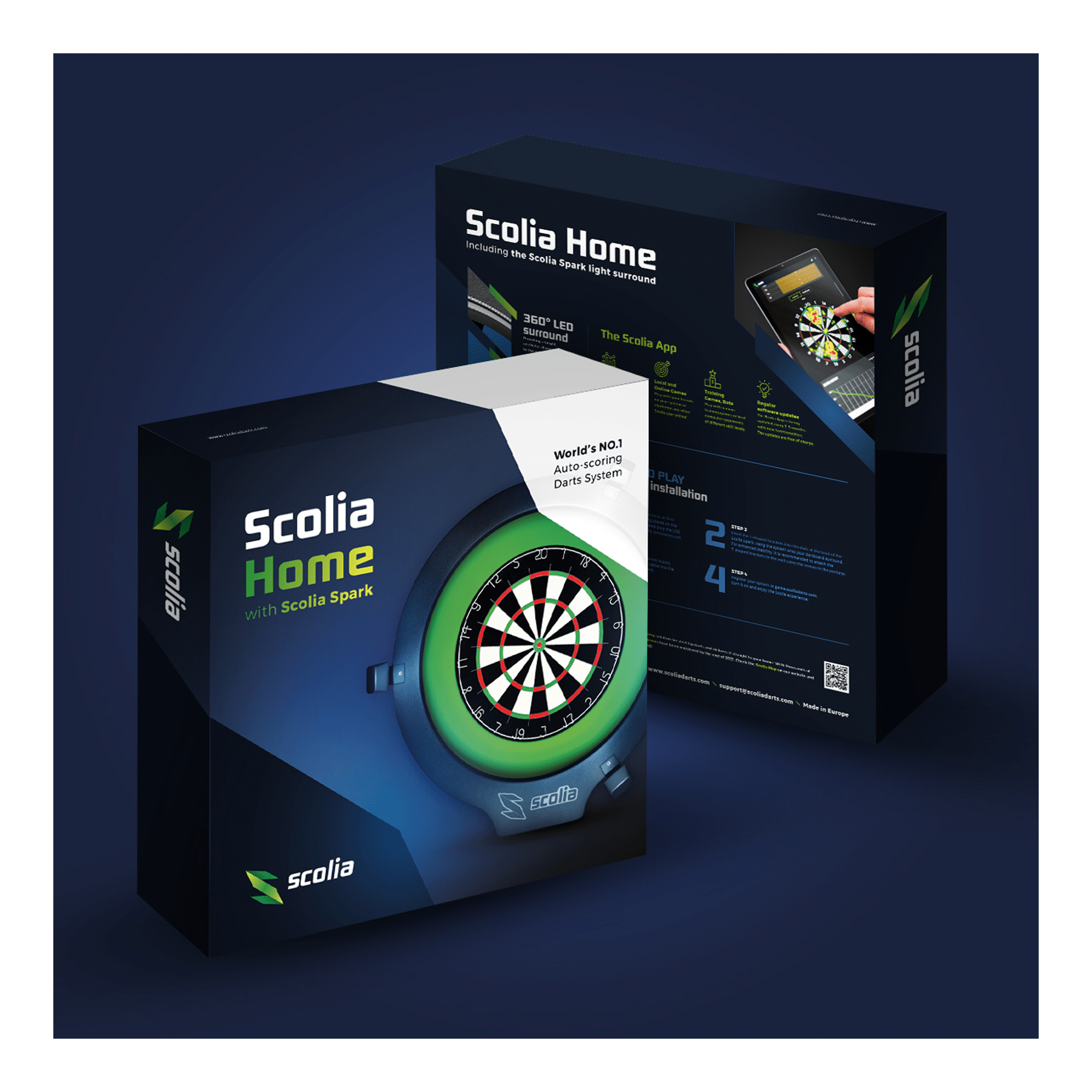 Scolia Scolia Home + Spark Bundle - Automated Scoring System Boards