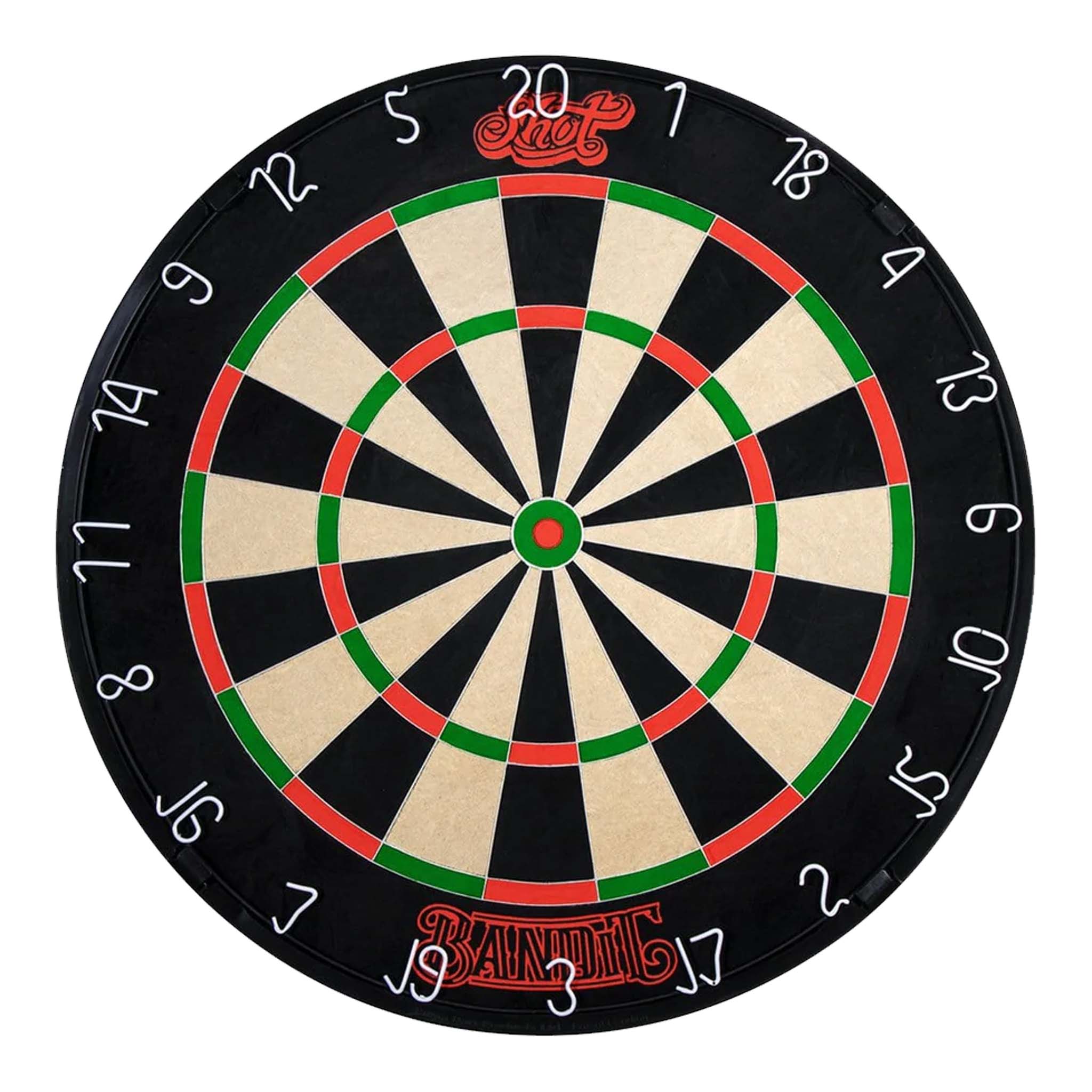 Shot Bandit Dartboard & One Piece Surround Bundle Boards