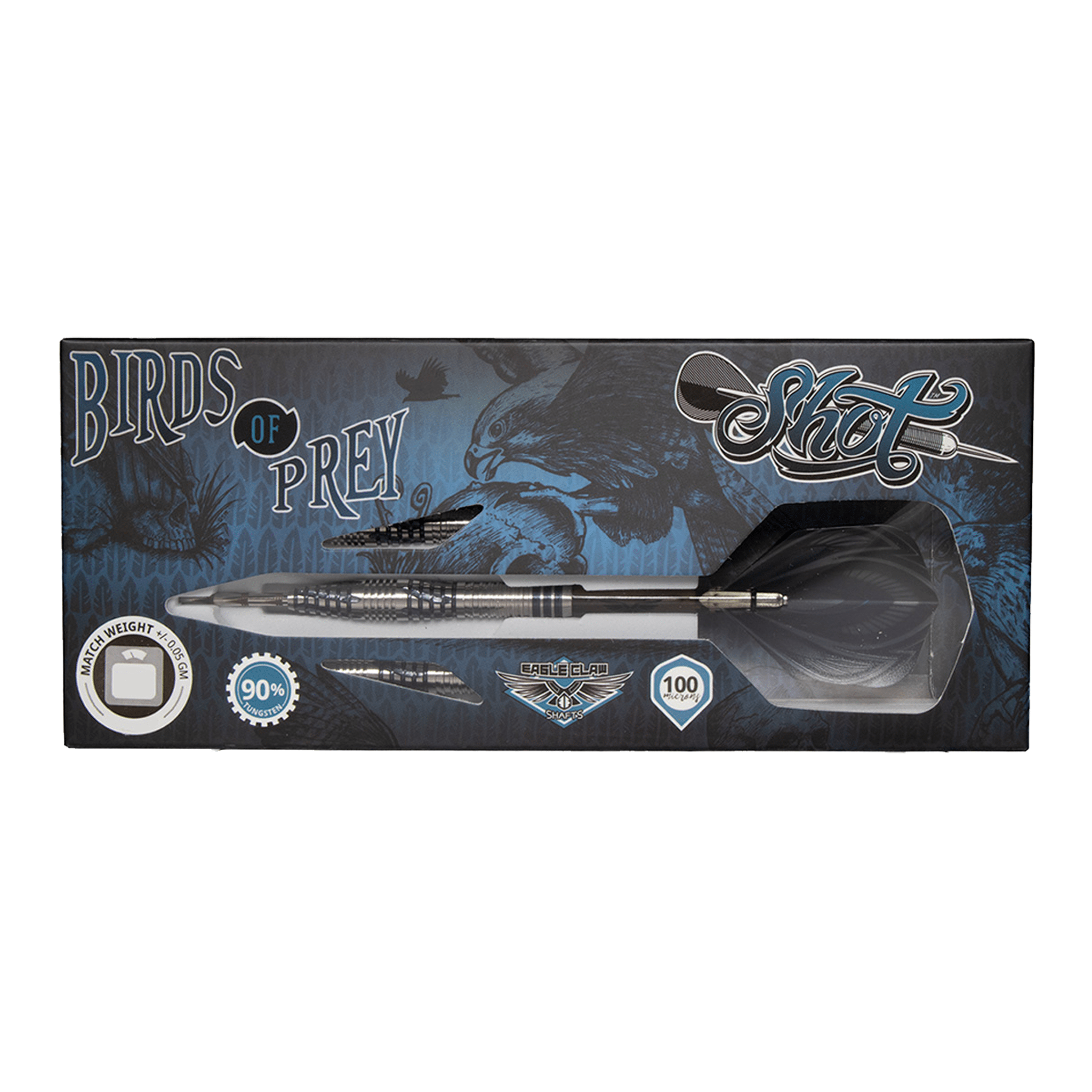 Shot Birds of Prey Falcon - 90% Tungsten Steel Tip Darts Darts