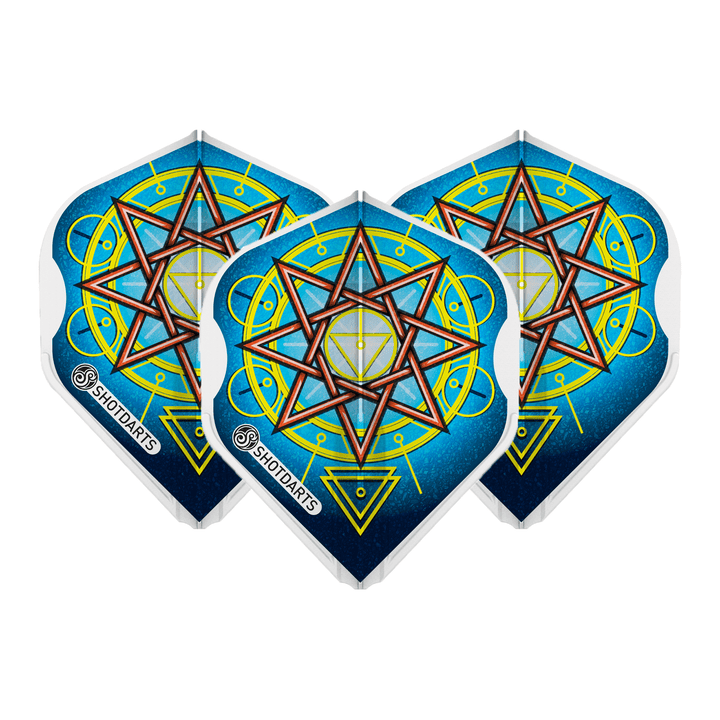 Shot Celt - Moulded Dart Flights L-Style / Druid Flights