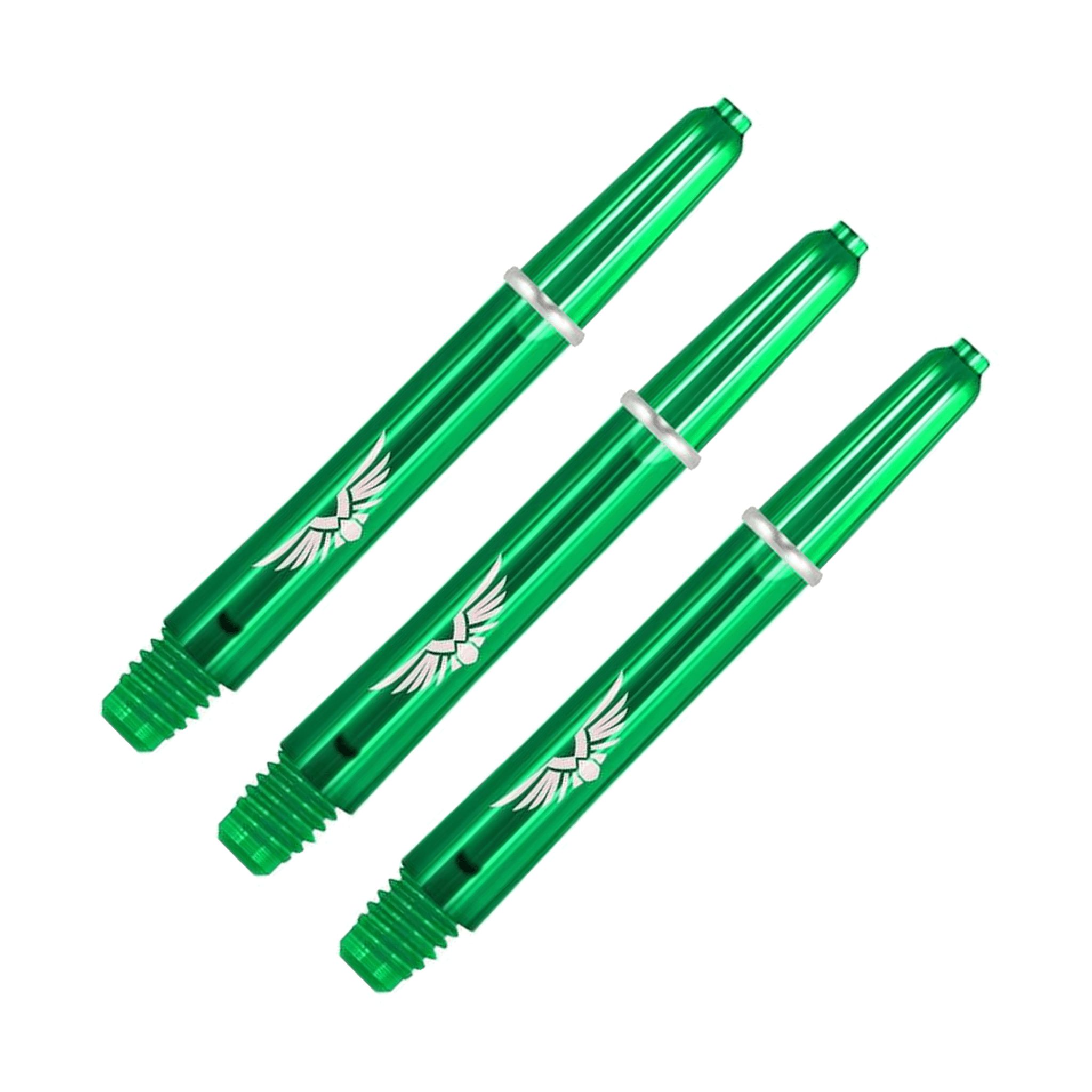 Shot Eagle Claw Nylon Dart Shafts Green / Inbetween (39mm) Shafts