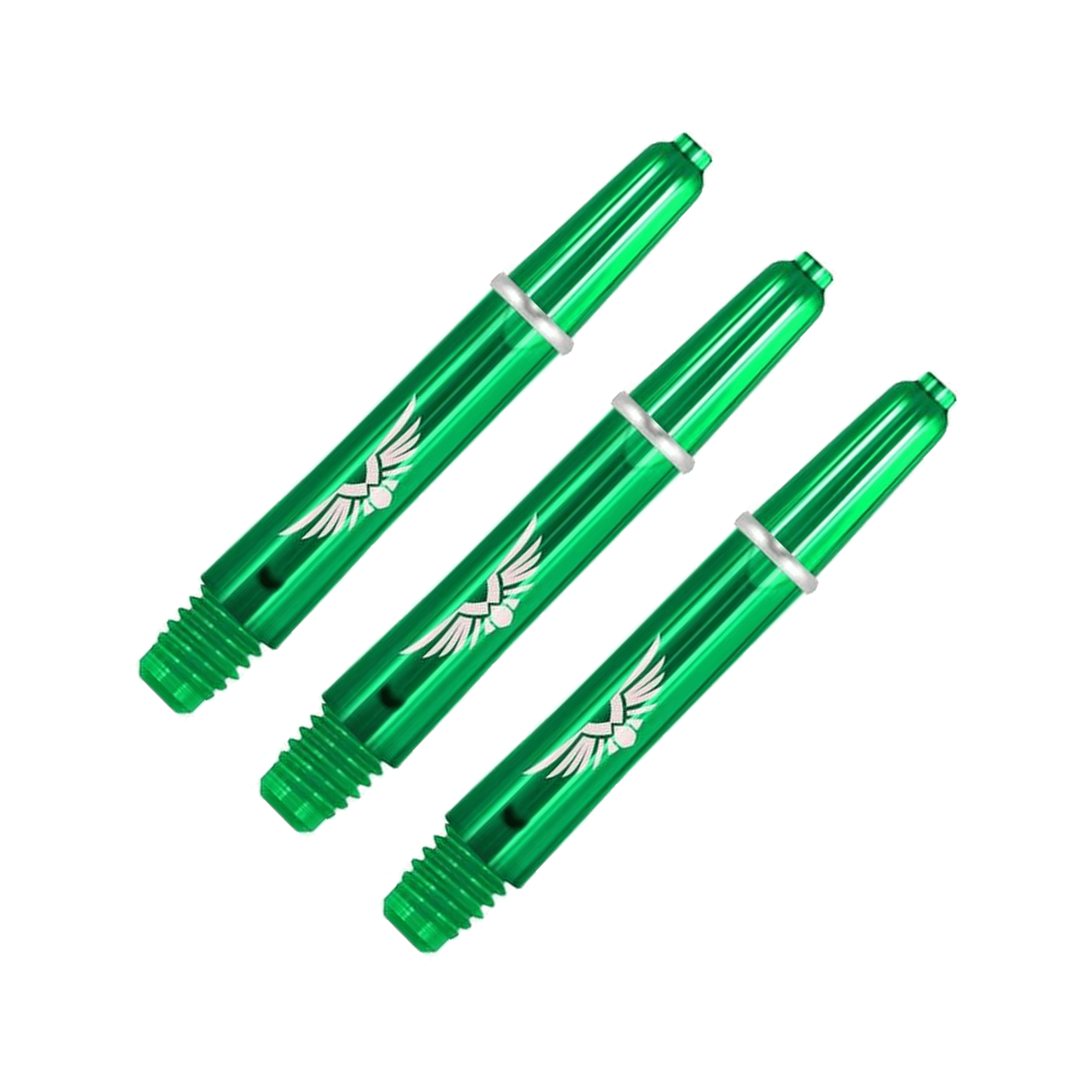 Shot Eagle Claw Short (35mm) Nylon Dart Shafts Green Shafts