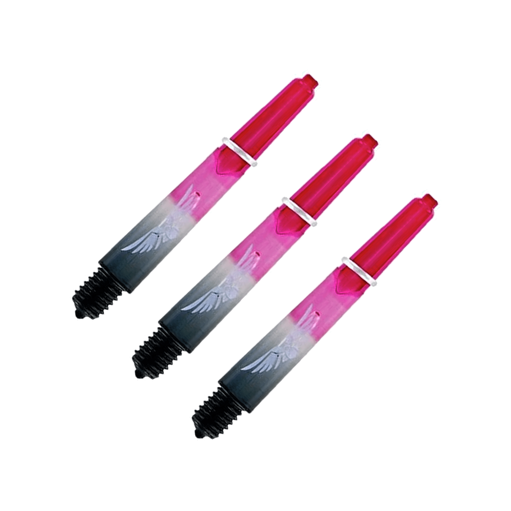 Shot Eagle Claw Short (35mm) Nylon Dart Shafts Red Black Shafts