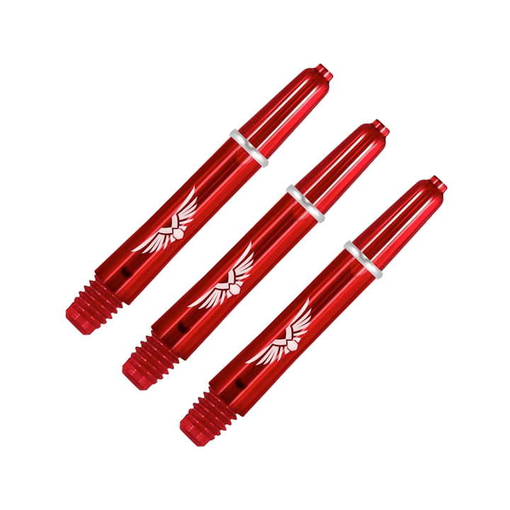 Shot Eagle Claw Short (35mm) Nylon Dart Shafts Red Shafts