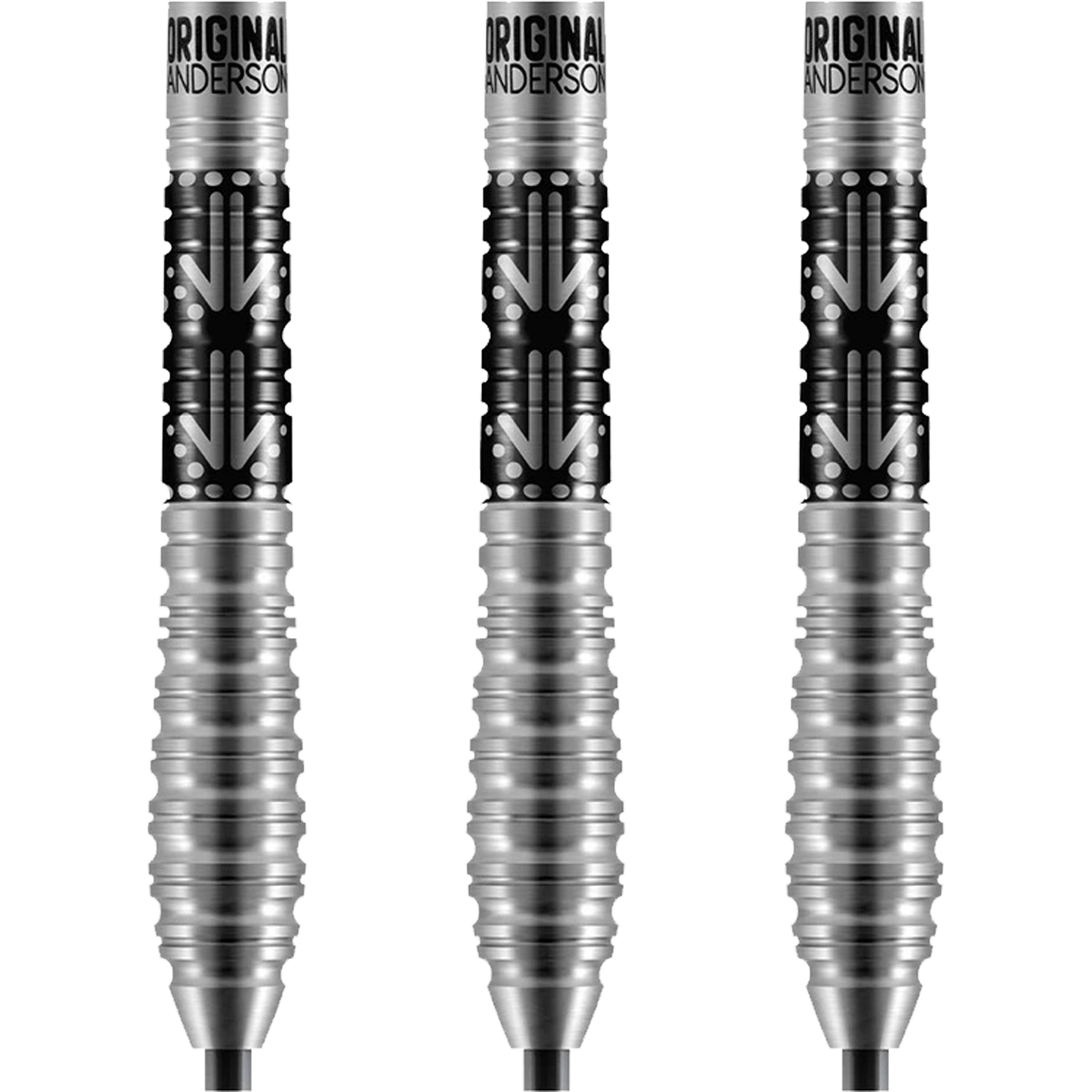 Shot Kyle Anderson Battler Steel Tip Darts - 80% Tungsten - 22 Grams Darts