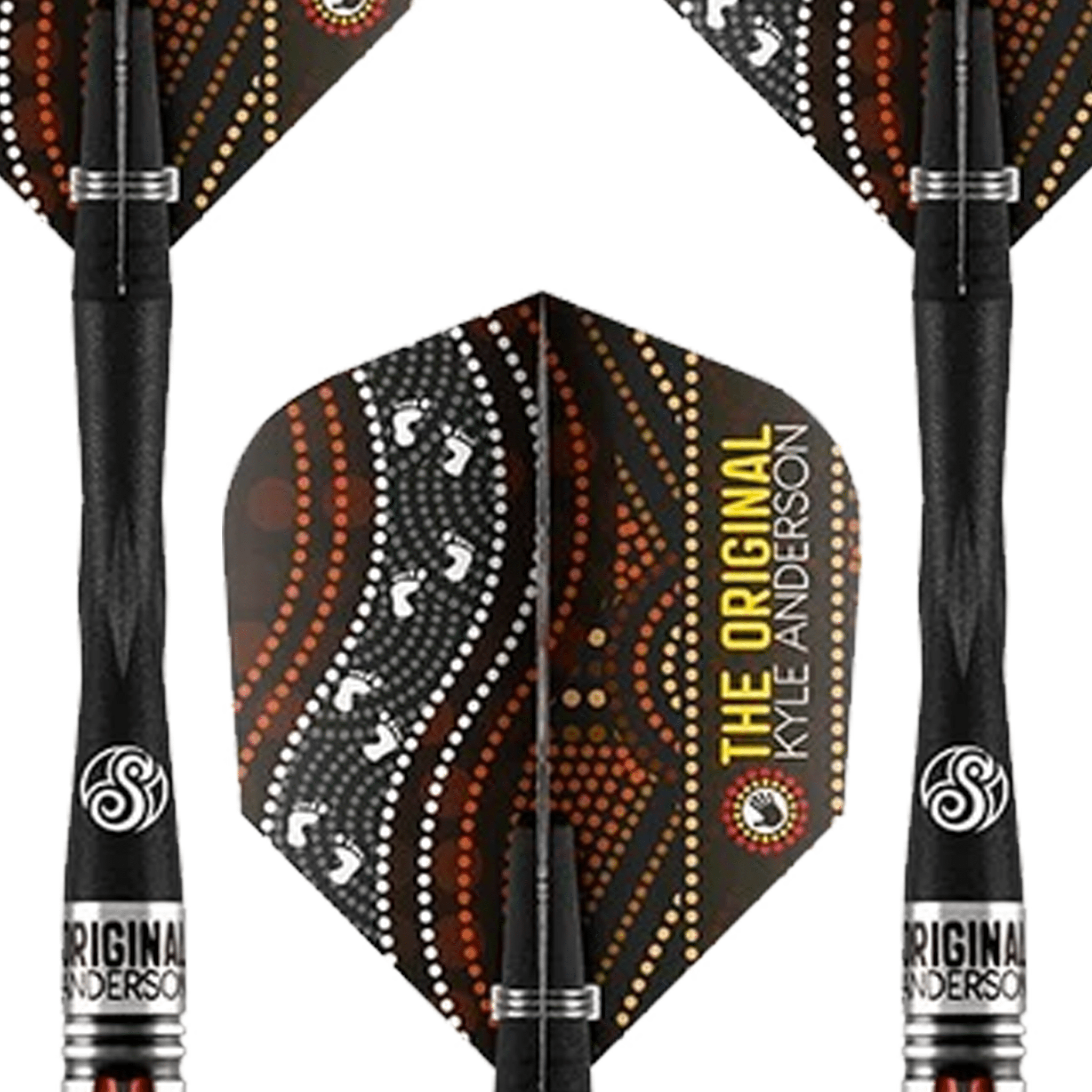 Shot Kyle Anderson The Original Steel Tip Darts - 90% Tungsten - 22 Grams Darts