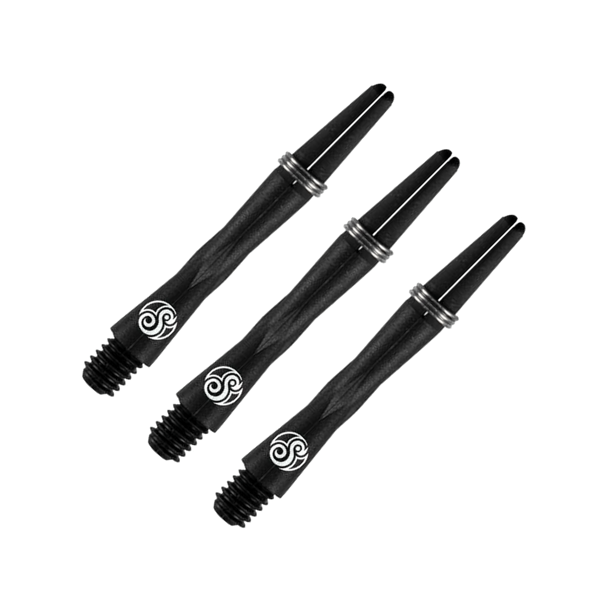 Shot Tao Carbon Short (35mm) Carbon Composite Dart Shafts Black Shafts