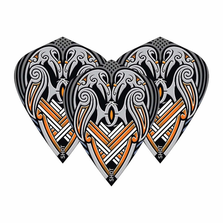 Shot Viking - Dart Flights Kite / Raven Flights