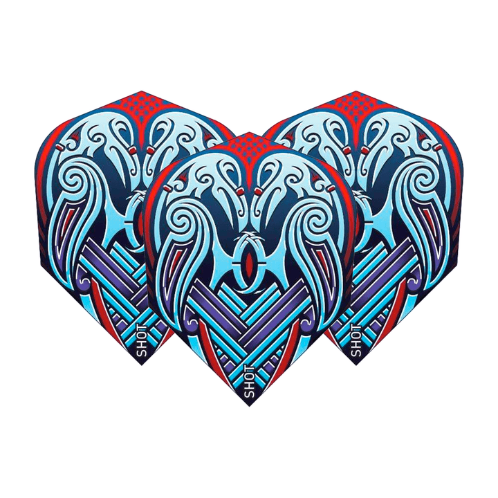 Shot Viking - Dart Flights Raven / Small Standard Flights