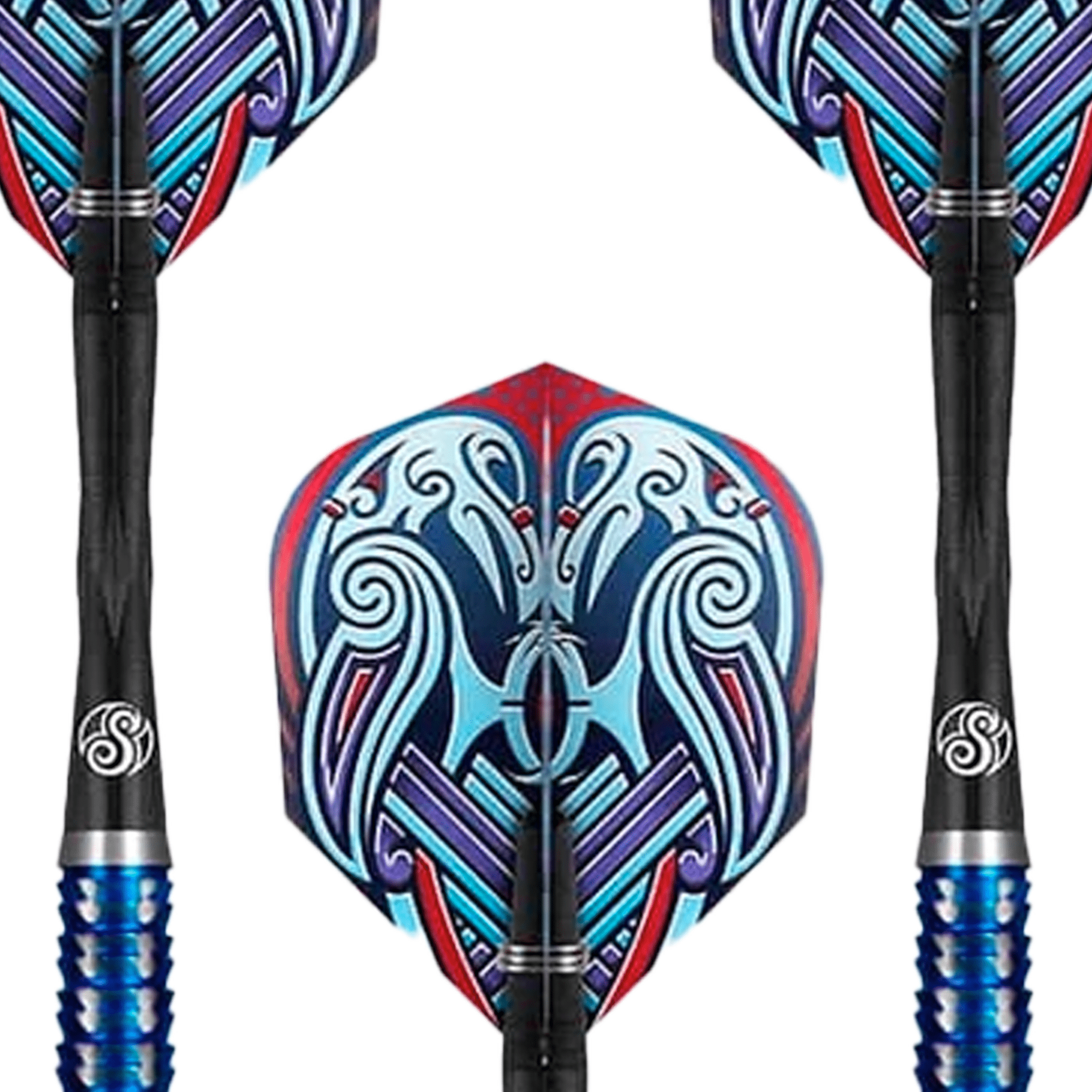Shot Viking Raven Steel Tip Darts - 90% Tungsten - 22 Grams Darts