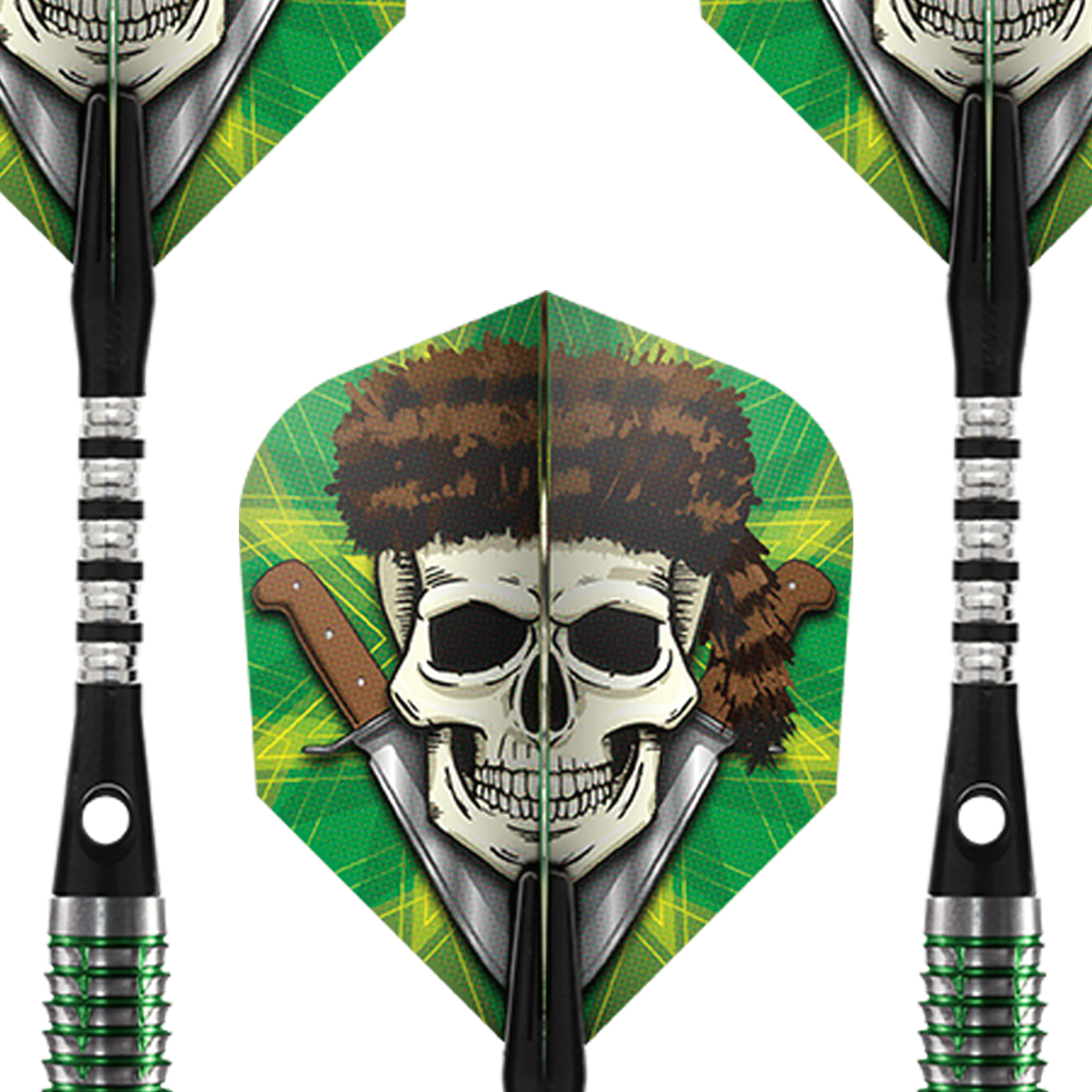 Shot Wild Frontier Trapper Steel Tip Darts - 80% Tungsten - 22 Grams Darts